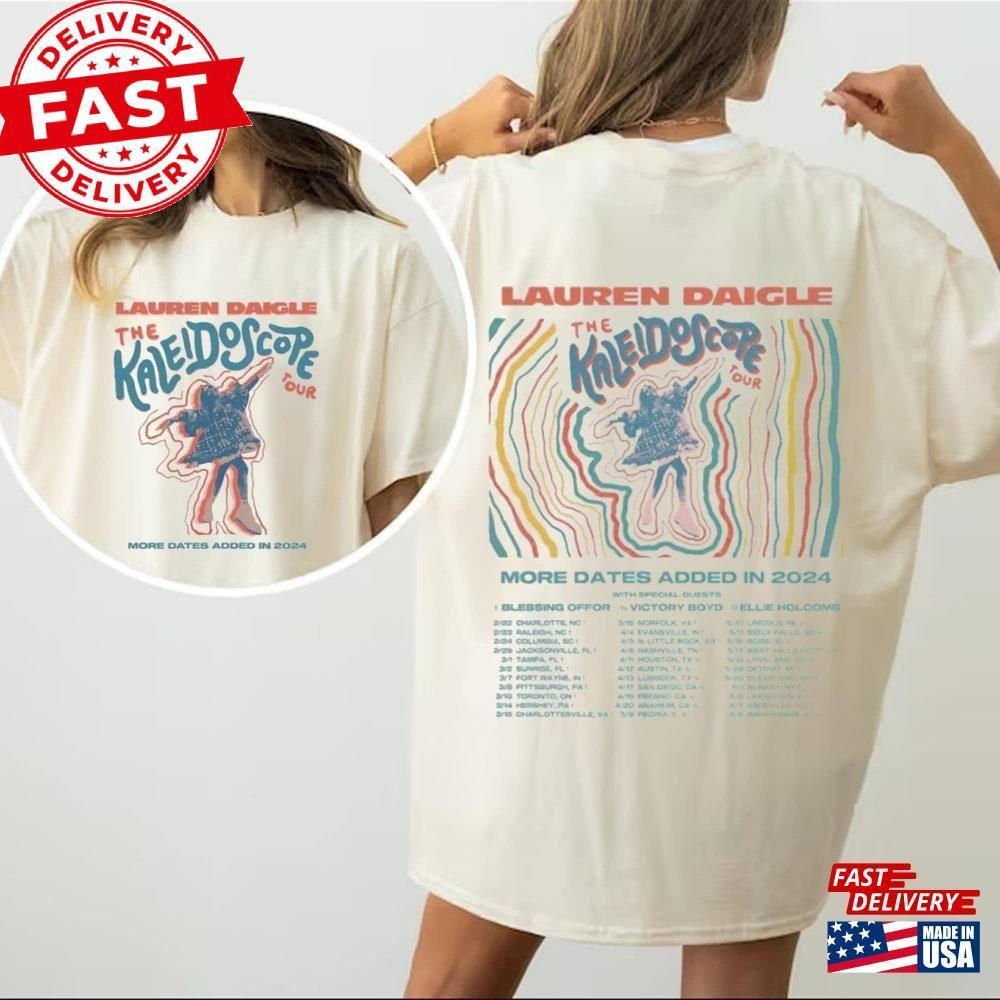 Lauren Daigle The Kaleidoscope Tour Shirt Concert Album Music